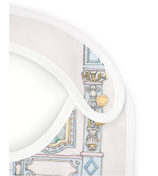 Carré & Satin Bib Set – Château Choux with Gift Box Set