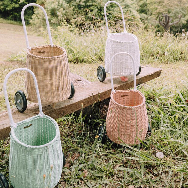 Olli Ella Original LuggyBasketカゴカートバスケット LUGGY- ROSE – no small miracle children's boutique