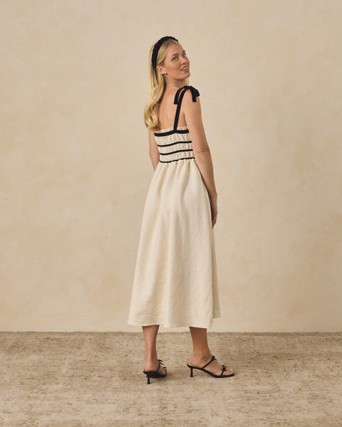 Women's Annabelle Dress | Metallic Ivory