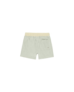 Boardshort || Sage Stripe