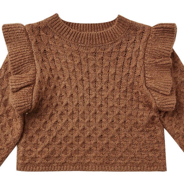 La Reina Sweater || Rust