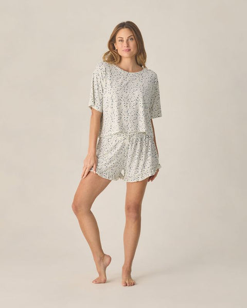 Women's Mosie Set | Blue Ditsy