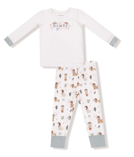 Cowboy Dogs - L/s Loungewear Set