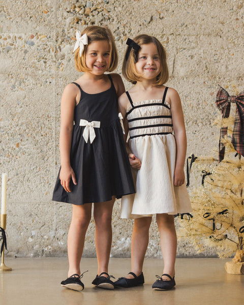 Annabelle Dress | Metallic Ivory