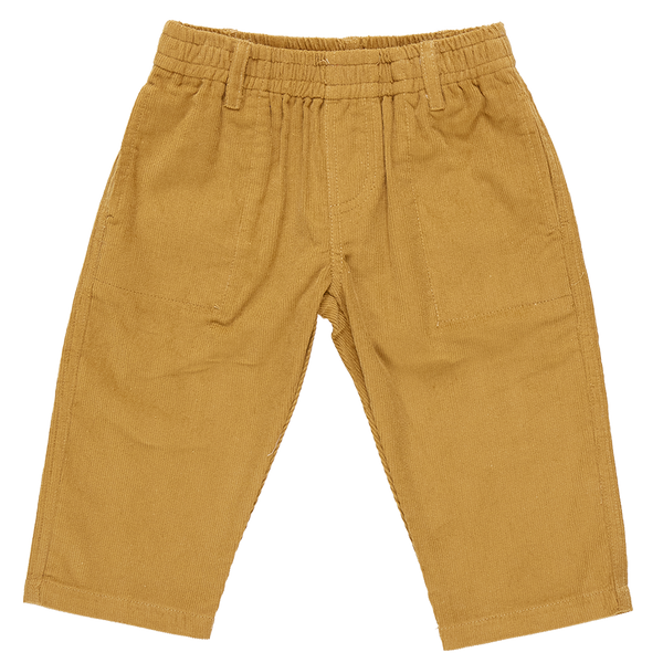 Boys Corduroy Jackson Pant Gold