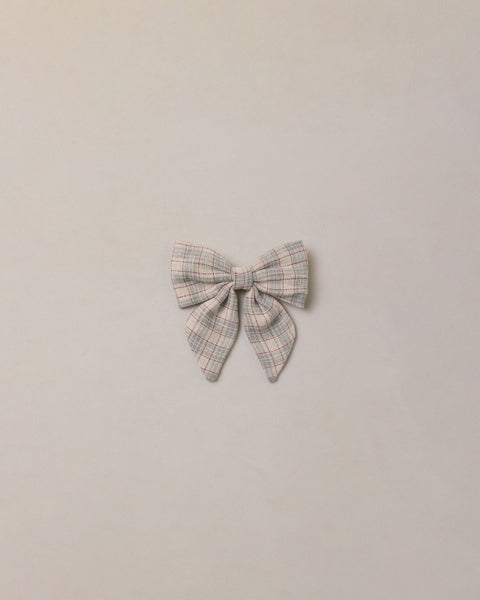 NORAH BOW FALL PLAID