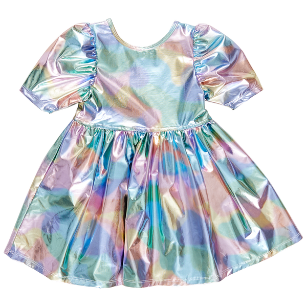 Lame Laurie Dress Cotton Candy