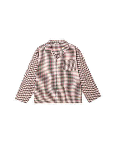 Men's Pajama Set Holiday Gingham