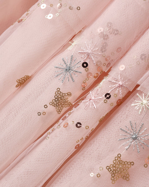 TULLE CAPE PINK