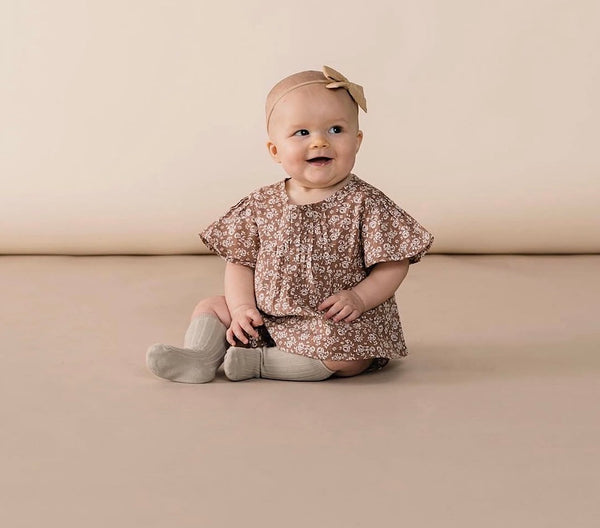 vintage rose blaire blouse and bloomer set