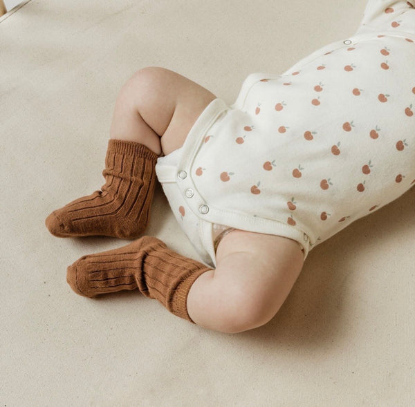 Ivory/Peach Kimono Onesie