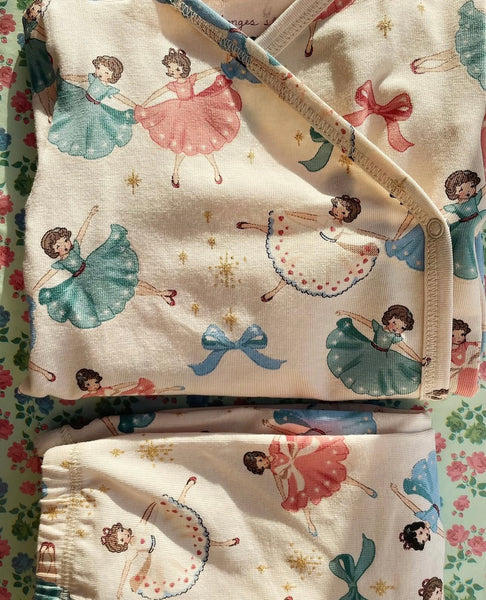 basic newborn set | bow ballerina