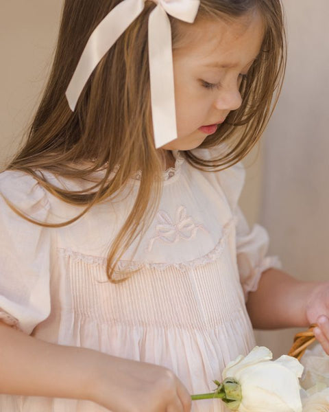 Satin Ribbon Bows | Pearl, Ivory, Mist