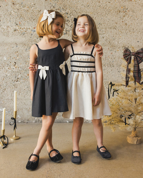 Annabelle Dress | Metallic Ivory