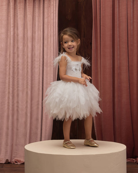 MAGIQUE DRESS WHITE