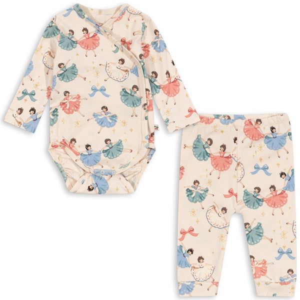 basic newborn set | bow ballerina
