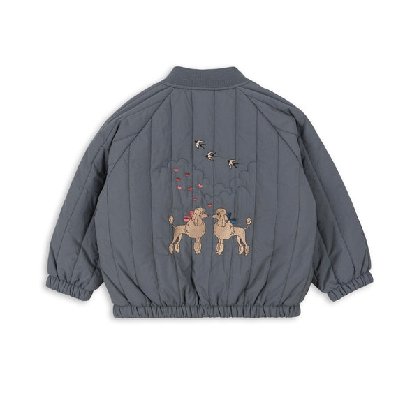 bomber jacket poodle