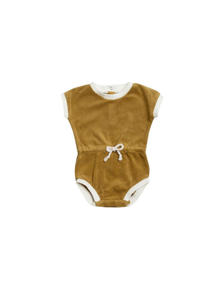 Retro Romper Ocre