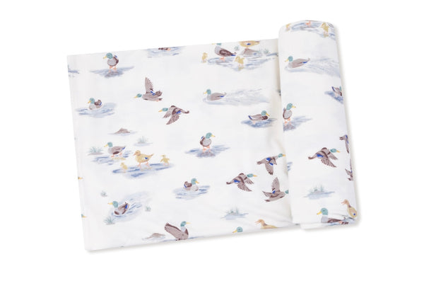 Migrating Mallards - Swaddle Blanket