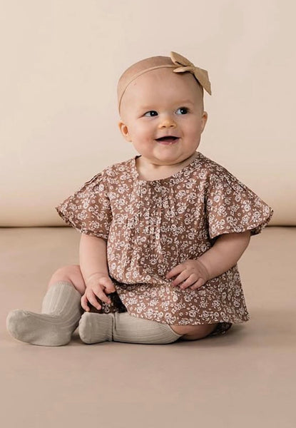 vintage rose blaire blouse and bloomer set