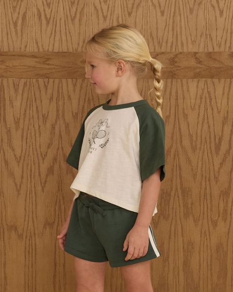 Racer Track Short || Green