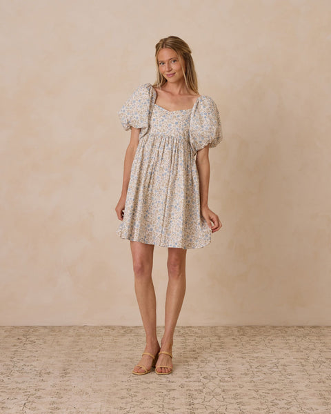 Women's Isabella Dress | Blue Garden