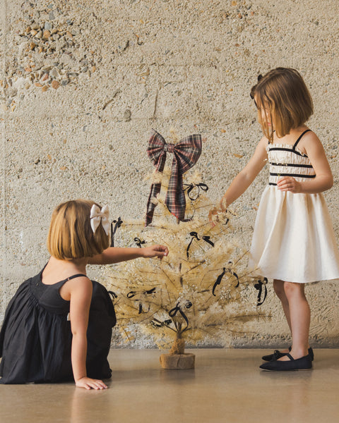 Annabelle Dress | Metallic Ivory