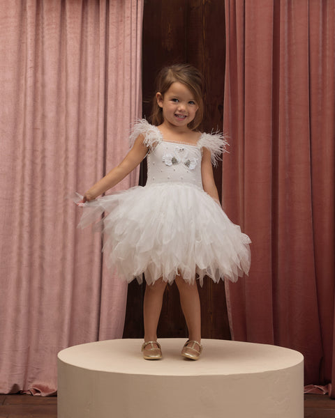 MAGIQUE DRESS WHITE