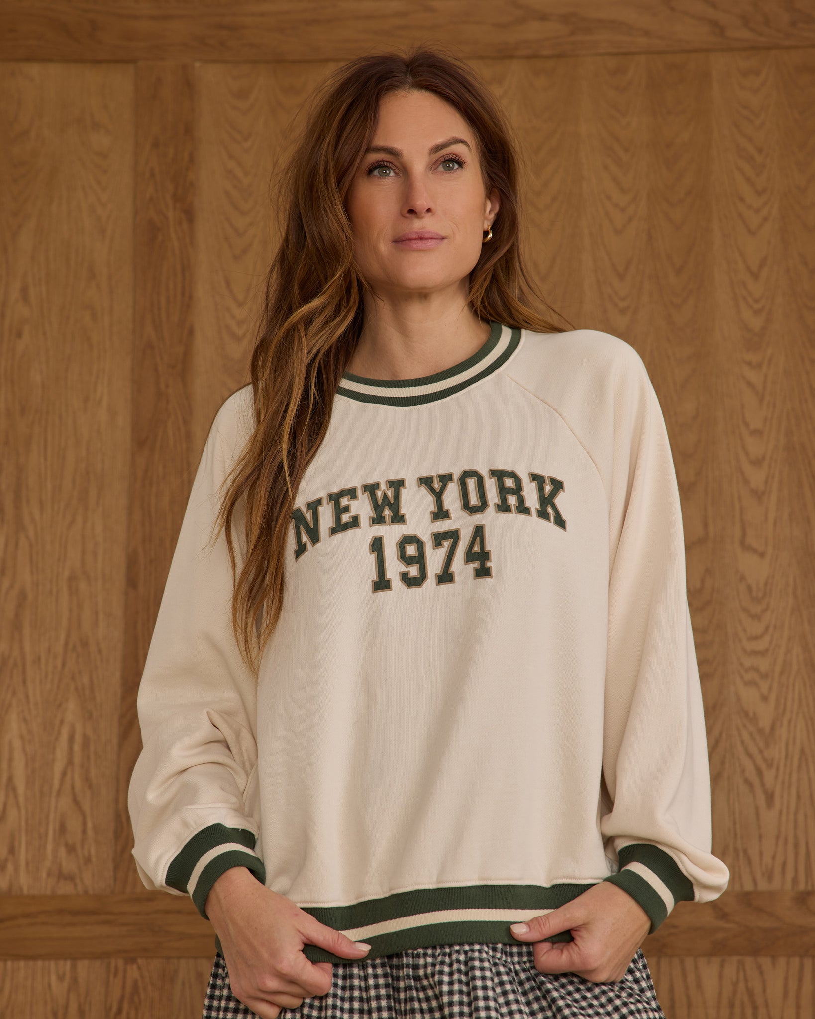 Women's Oversized Raglan Sweatshirt | New York