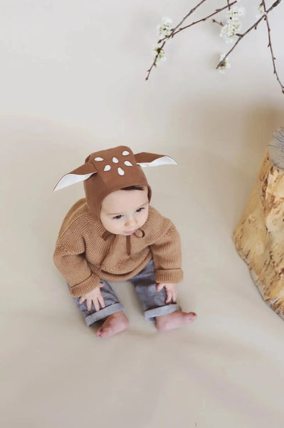 Fawn Bonnet Cotton-Lined