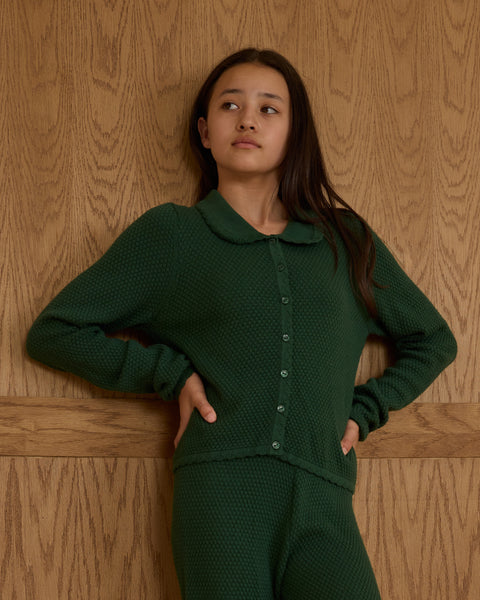 Teen Rio Cardigan | Green