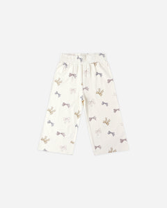 Wide Leg Pant || Bows