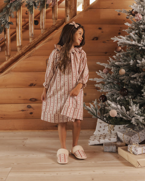 Girl's Nightgown Candy Cane Lane