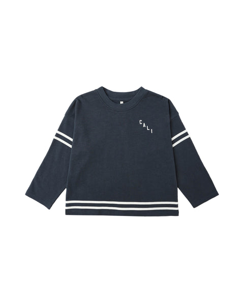 Camden Long Sleeve Tee || Navy