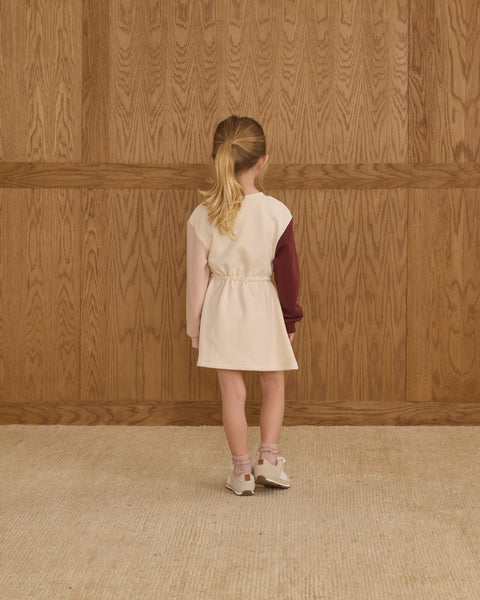 Coast Dress || Antique Color Block