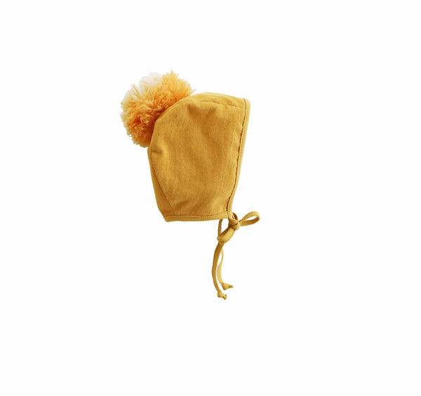 POM BONNET OCHRE