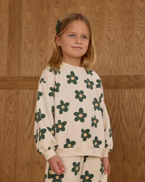 Wide Leg Sweatpant || Daisy