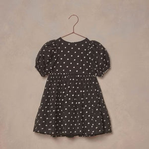 chloe dress || black & ivory dot