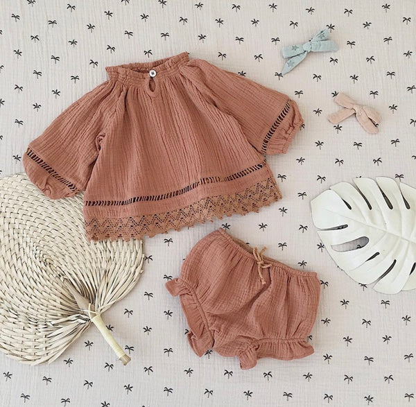 Quincy Bloomer Set || Terracotta