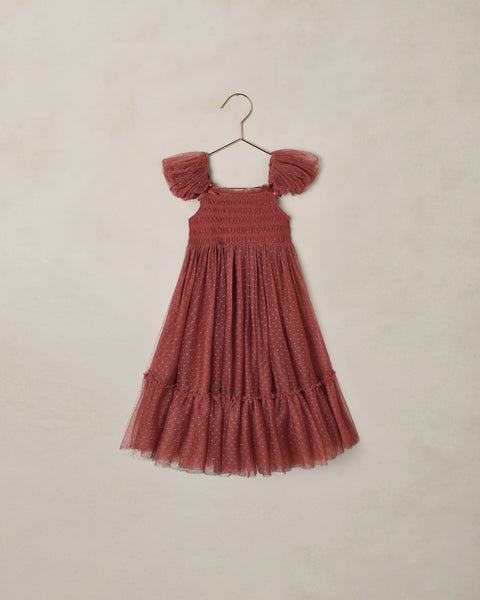 CLARA DRESS RUBY