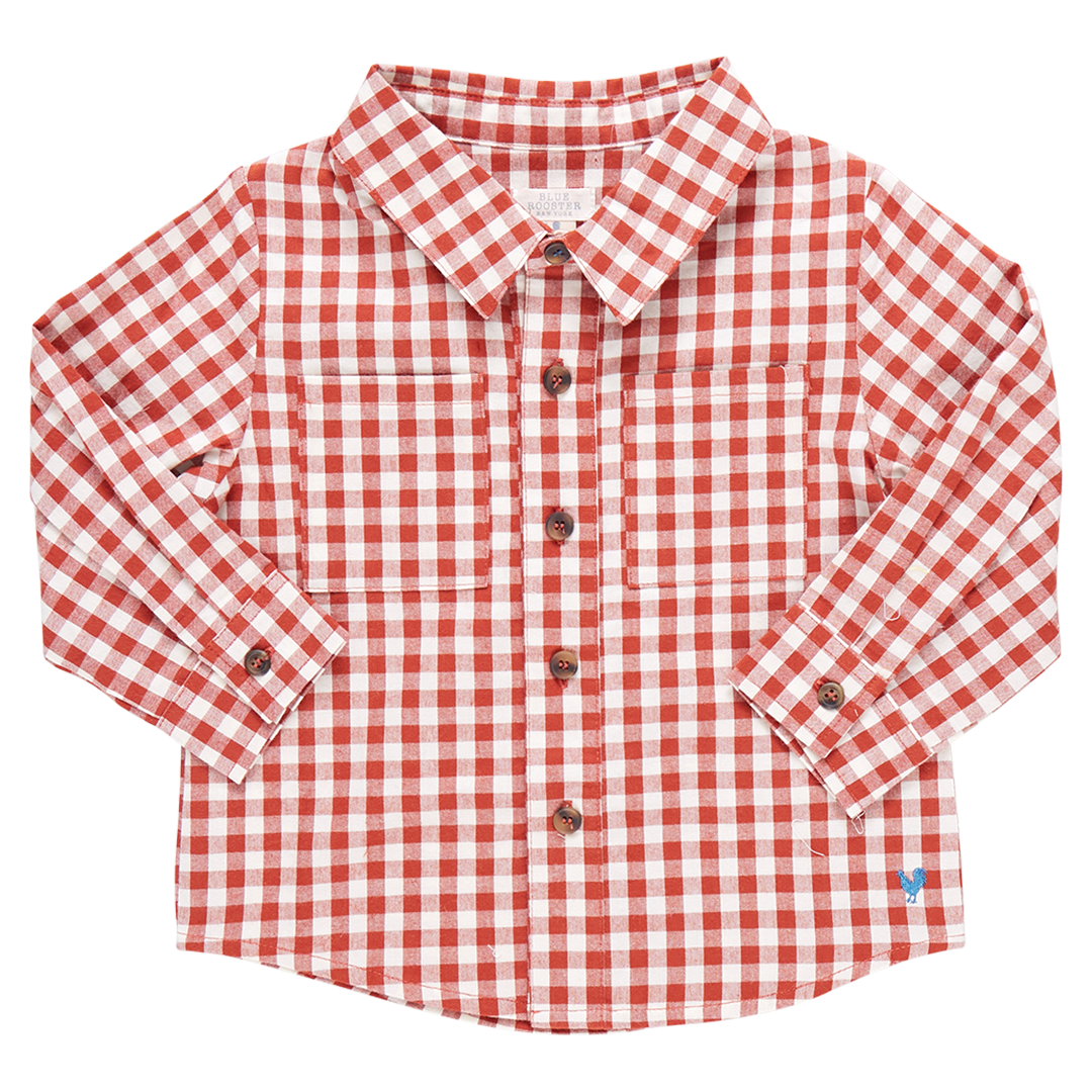 Boys Jack Shirt Pony Gingham