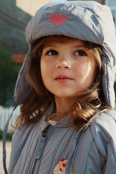 bomber jacket and juno hat/mitten set poodle