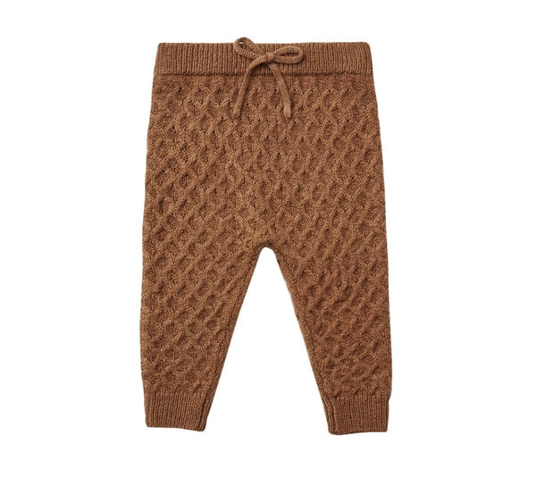 Knit Gable Pant || Rust