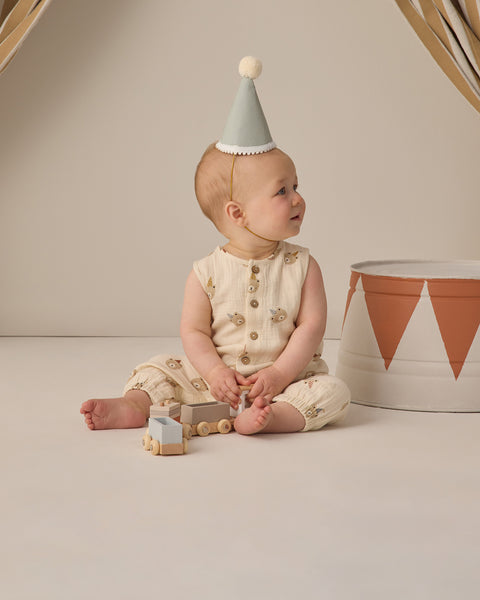 Woven Jumpsuit || Party Bears