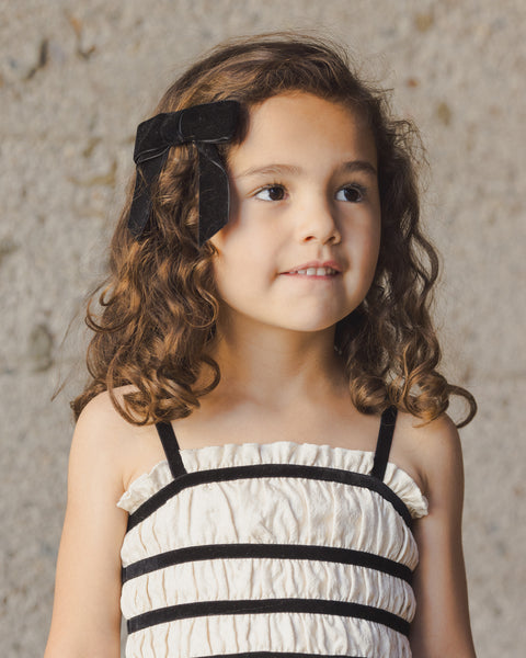Annabelle Dress | Metallic Ivory