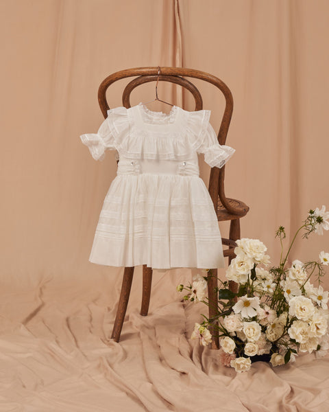 kit dress || white