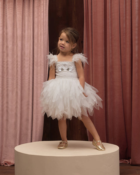 MAGIQUE DRESS WHITE