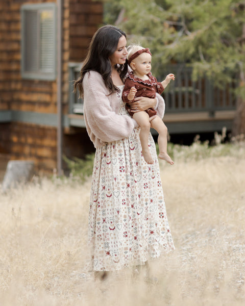 Women's Fuzzy Cardigan | Blush