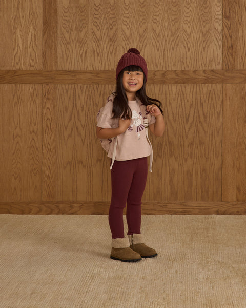 Legging || Burgundy