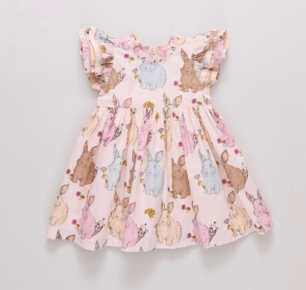 Jennifer Double Ruffle Dress | Vintage Bunnies